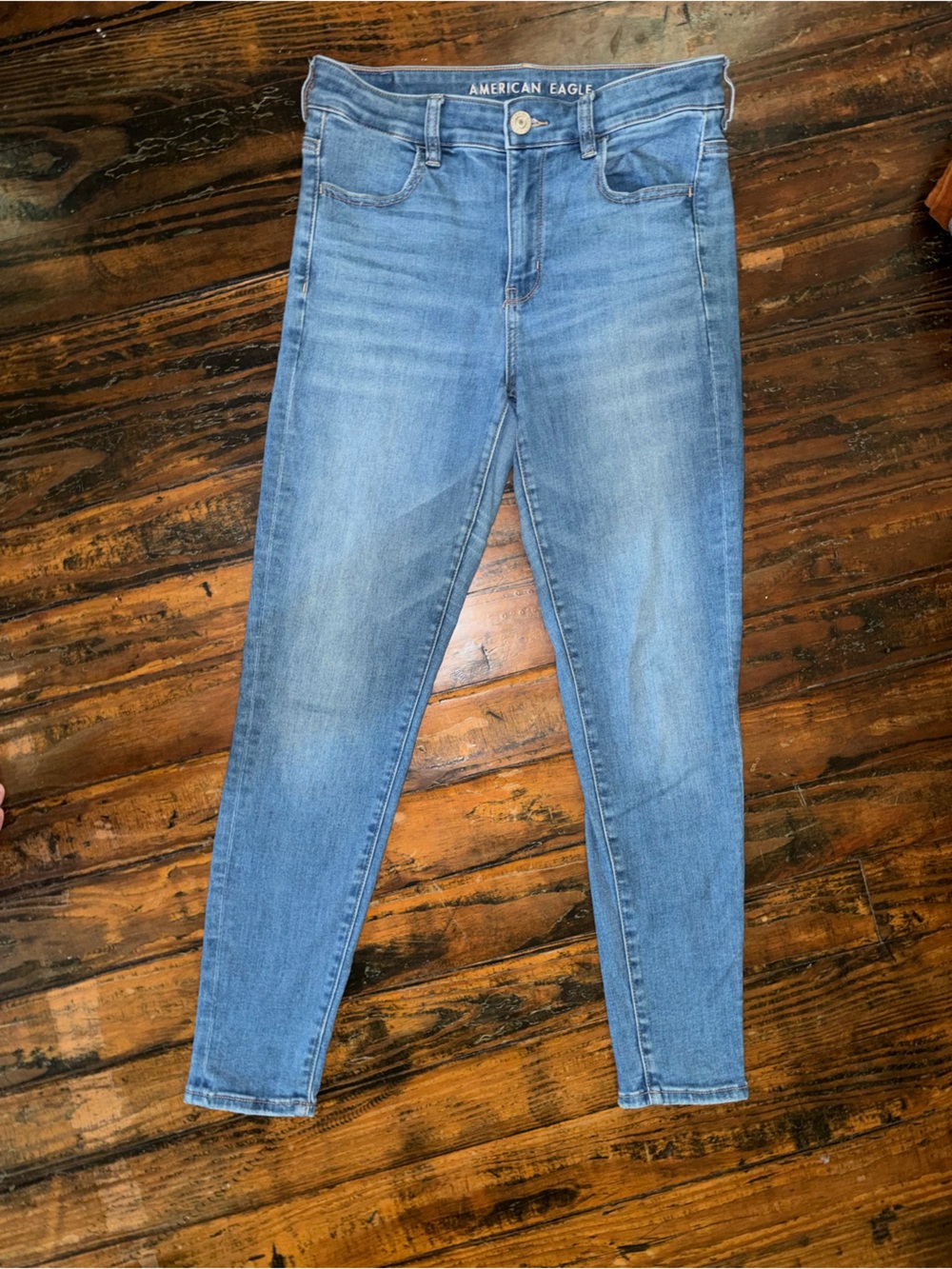 American Eagle Outfitters Light Blue Skinny Jeans